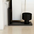 thumbnail image 3 of Qucyy Adjustable Black Floor Guide Bottom Guide For Sliding Wood Door Wall/Door, 3 of 5
