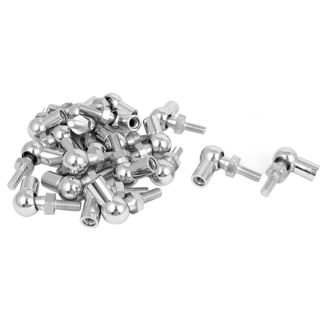 M6 Male to Female Thread L Shape Ball Joint Rod End Bearing 20pcs
