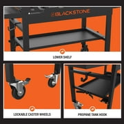 Blackstone 4-Burner 36 Griddle Cooking Station with Side Shelves