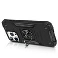 thumbnail image 4 of For iPhone 16 Pro 6.3in Case Rugged Magnetic Stand Shockproof + Tempered Glass, 4 of 6