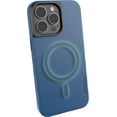 thumbnail image 1 of Smartish iPhone 13 Pro Slim Case - Gripmunk Compatible with MagSafe [Lightweight + Protective] Thin Grip Cover with Microfiber Lining - Blues on the Green, 1 of 6