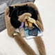 thumbnail image 5 of JennyShop Mujeres Tote Bolsa Con Bordado De Forma De Gatito, Moda Plush Schulter Bolso De Mano Lindo Gato Bajo El Brazo Bolsa, 5 of 6