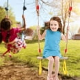 thumbnail image 1 of Columpio trapezoidal multifuncional de madera para niños con anillas de plástico para gimnasia Wmkox8yii shdjk3346, 1 of 1