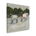 thumbnail image 2 of Trademark Fine Art 'Sheep In Snow' Canvas Art by Mary Miller Veazie, 2 of 3