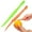 One of Each Color|Orange,Green, variant on Guczhu Orange peeler|Plastic orange peeler|Orange peeler tool|Citrus peeler|Fruit peeler|Kitchen Gadgets, (Green & Orange)