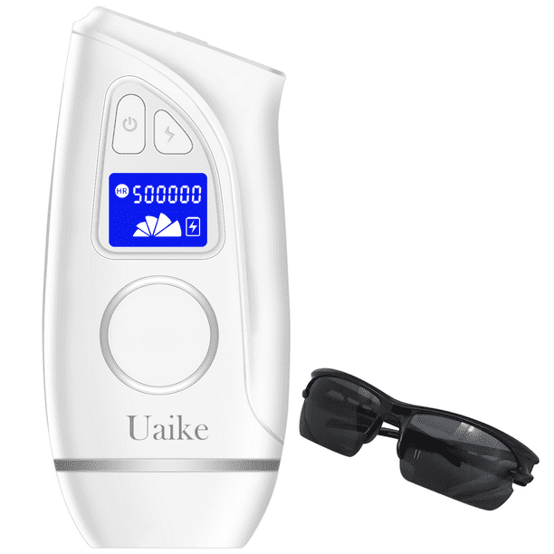 Uaike Laser Hair Removal Machine for Women and Men, Facial Body Permanent  IPL Hair Removal Device, 500,000 Flashes,Upgrade Hair Remover Epilator Home  Use 