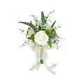 thumbnail image 2 of Bouquet de boda para la novia Flower Flower Decorative Bride que sostiene el ramo para la graduación del aniversario del Día de Valentín, 2 of 9