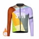 thumbnail image 3 of SYN Chaqueta de ciclismo de invierno para hombre, ropa de ciclismo de montaña, ropa térmica de polar, maillot largo de ciclismo, 3 of 5