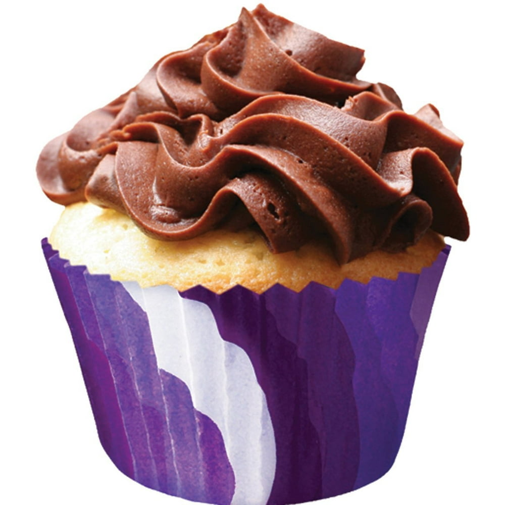 Cupcake Holders,Purple Swirl, 2Inch, Pack of 32, Cupcake and candy