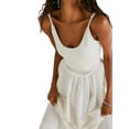 thumbnail image 3 of Franhais Women Midi Dress Summer A-Line Slip Backless with Side Pockets Beach Party Dress, 3 of 5