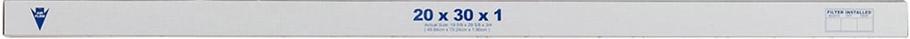 20x30x1PM8 C 6 Piece Nordic Pure 20x30x1 MERV 8 Pleated Plus Carbon AC Furnace Air Filters
