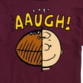 thumbnail image 3 of Peanuts - C Brown Half Football Head - Men's Short Sleeve Graphic T-Shirt, 3 of 6