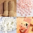thumbnail image 5 of EeaseCA 2000pcs 4mm Half Round Artificial Pearl Beads Flat Back Pearl for Craft DIY Gift Making (Light Pink), 5 of 5