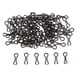 thumbnail image 2 of Juego de 100 clips de conexión para caña de pescar de acero inoxidable resistentes y duraderos. S, 2 of 7