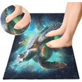 thumbnail image 4 of Dreamtimes Green Sea Turtle Kitchen Mat 20"x39", Non Skid Kitchen Runner Rug Absorbent Resist Dirt Kitchen Floor Mat Comfort Standing Mat for Kitchen, Floor, Office, Sink, Laundry, 4 of 6