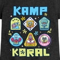 thumbnail image 3 of Kamp Koral - Kamp Koral Patches - Toddler & Youth Girls Short Sleeve Graphic T-Shirt, 3 of 6