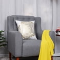 thumbnail image 3 of PiccoCasa 18"x18" Decorative Pillow Cover Cotton Linen Throw Cushion Cover, 24#, 3 of 6