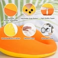 thumbnail image 2 of Kids Chin Supporting Travel Neck Pillow,Softly Double Support Neck Pillow for Car & Airplane, Traveling Gifts for Toddler & Children, 2 of 8