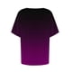 thumbnail image 3 of mfyjkho Tops De Moda Para Mujer, Camisa Informal De Manga Corta Con Cuello En V Y Botones Estampados Para Mujer. Tops Para Mujer M, 3 of 4