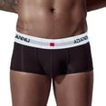 thumbnail image 2 of PEASKJP Boxeur-Briefs pour Hommes Sensation Nue Air Micro Modal, Noir L, 2 of 4