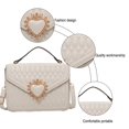 thumbnail image 3 of Bolsos cruzados para mujer Bolsos pequeños Bolso de hombro Bolso de noche para mujer con correa de cadena, 3 of 5