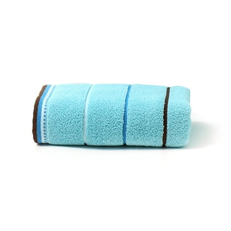 

10PCS Cotton Towel Stripe Face Hand Bath Cloth Bathroom Absorbent 35*75 Kids Gift