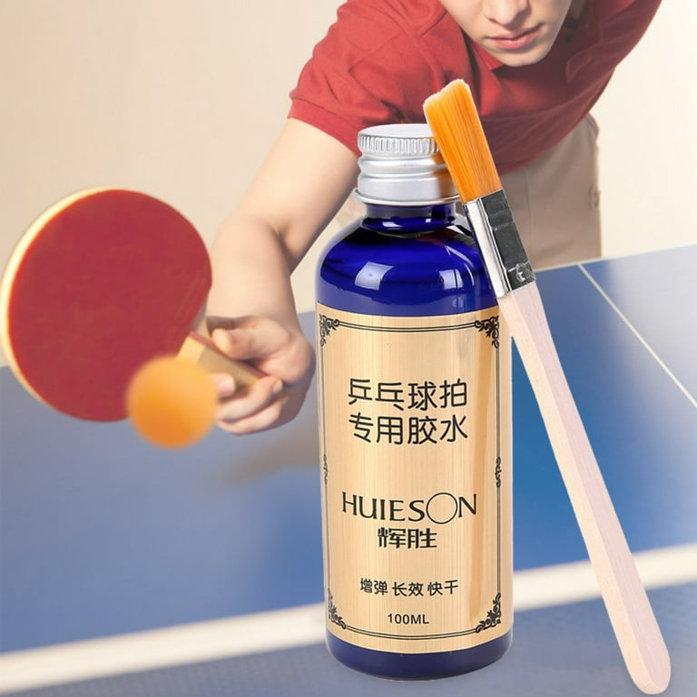 Rubber Cement Glue Professional Rubber Cement Table Tennis Racket Glue With  Brush 100ml Quick Drying Super Strength Liquid Glue - AliExpress
