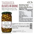 thumbnail image 2 of ROI Taggiasca Olives in Brine - Gourmet Jar of Whole Italian Olives From Italy With Pits for Condiments, Cocktails, Pasta, and Pizza, Product of Italy 17.6 oz / 500 g, 2 of 6