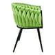 thumbnail image 4 of Set 4 Sillas Comedor Tejidas Terciopelo Modernas Elegantes, 4 of 5
