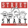 thumbnail image 2 of Women's Sesame Street Hood Smart Group  Graphic T-Shirt, 2 of 4