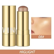 TUTUnaumb 3 In 1 Multi Stick Blush For Cheeks & Lip Tint & Eyeshadow Makeup,SCream Blush Stick + Highlighter Stick + Bronzer / Complete Face Make Up Women Girls Makeup & Beauty Holiday Gifts Finder-H