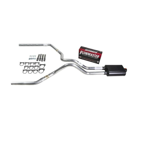 F150 87-94 dual exhaust 2.5 MA pipe Flowmaster Super 40