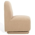 thumbnail image 4 of Safavieh Bianka Wood and Steel Accent Chair in Oatmeal, 4 of 9