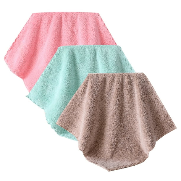 Paños para bebé, paquete de 12, 12x12 pulgadas, forro polar coral, extra absorbentes y suaves para bebés y niños pequeños