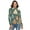 Ginger Christmas Tree-2, variant on Ginger Christmas Tree Women's Turtleneck Sweater Long Sleeve Ribbed Fitted Turtle Neck Casual Fall Winter Collection Top S