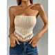 thumbnail image 4 of Txlixc Blusa tubular sin tirantes para mujer Txlixc moda, 4 of 7
