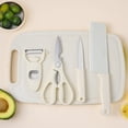 thumbnail image 4 of Juego De Utensilios De Cocina Multifuncionales, Juego De 5 Piezas, Diseo Ergonmico Con Mango, Construccin Duradera De Acero Inoxidable, Para Cocinar En Casa, Almacenamiento Compacto, Ukhbmc, 4 of 9