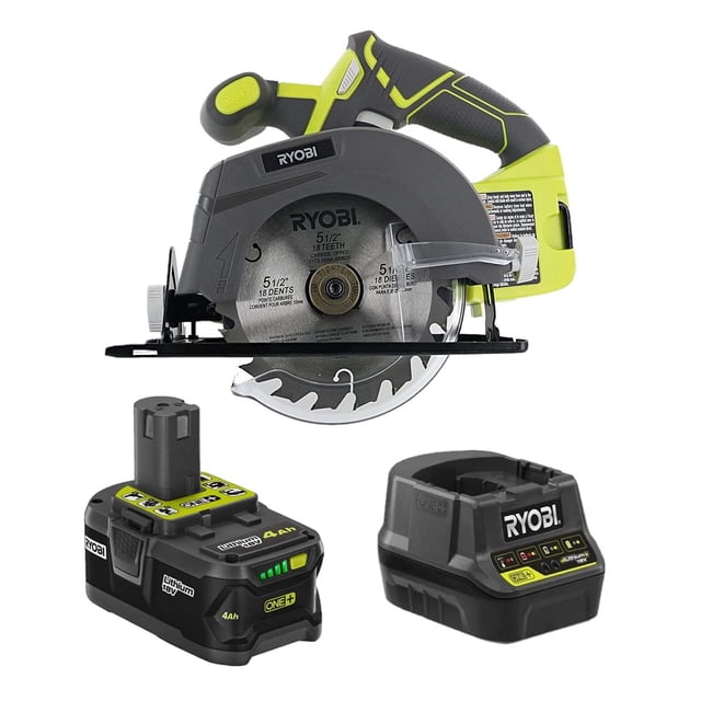 Sierra Circular RYOBI 30 cm 18V 4Ah Kit sin Empaque