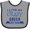 Heather and Black, variant on Inktastic Greek Family Funny Boys or Girls Baby Bib