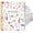 Assorted, variant on OuMuaMua A5 Planner 2026-2027, Abstract Floral Hardcover Organizer with Pocket, Stickers and Tabs for Women, Students and Office Use