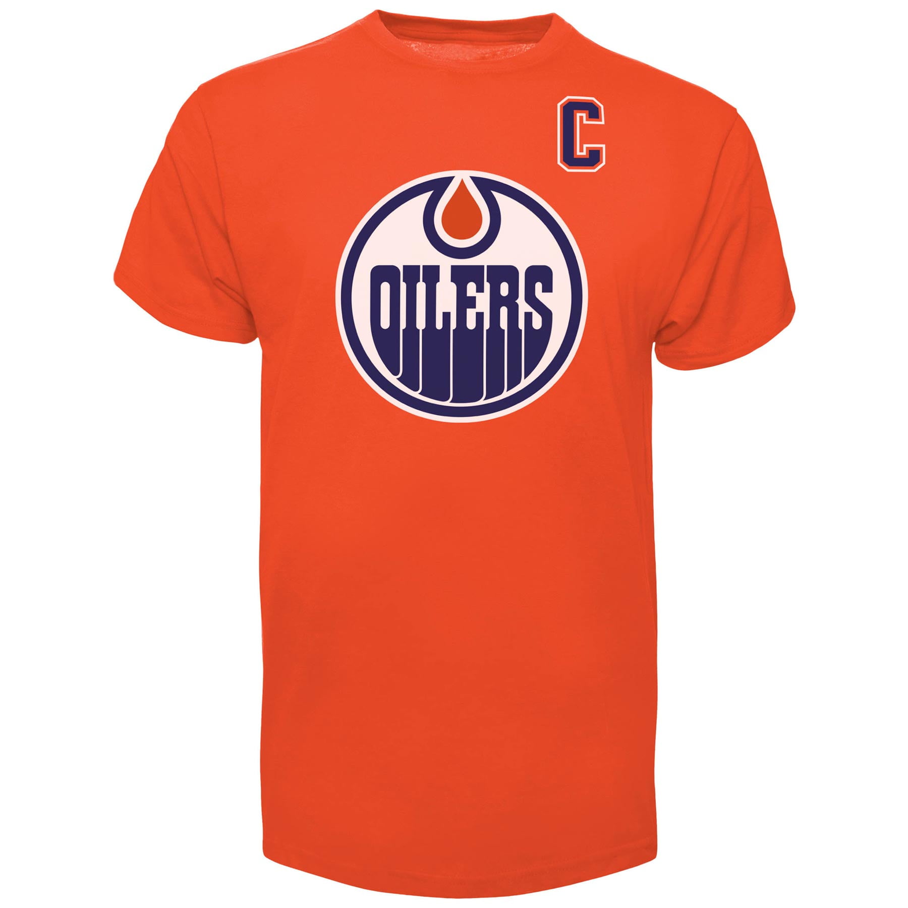 Edmonton Oilers Wayne Gretzky '47 Vintage NHL Alumni TShirt Orange