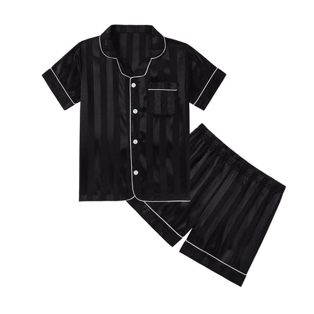 Ropa de hogar estampada para niños, pijamas universales ligeros, cómodos y de moda para niños y niñas