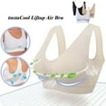 thumbnail image 3 of Sports Bra for Women Workout Fashionable Sport Breathable Underwear Plus Size No Rims Seamless Hollow Mesh Thin Bra Push Up Yoga Bra Saving on Clearance, 3 of 8