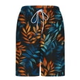 thumbnail image 5 of LIBRCLO Mens Swim Trunks with Liner 2 in 1 Thin Quick Dry Bathing Suits Hawaiian Swimsuits Swimwear Summer board Beach Shorts Black S, 5 of 6
