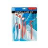 8 Piece Dental Care Tooth Brush Kit Toothbrush Tongue Brush Dental Mirror Pick
