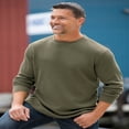 thumbnail image 3 of Men‘s Big & Tall Waffle-Knit Thermal Crewneck Tee Long Underwear Top, 3 of 3