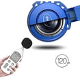 thumbnail image 3 of Bocina de bicicleta eléctrica 120 db Scooter Cuerno con batería recargable Accesorios de bicicleta a prueba de agua para niños Niños Adultos Campanas de bicicleta de montaña Silbato brillar Hogar, 3 of 4
