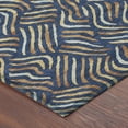 thumbnail image 3 of Addison Rugs Chantille Indoor/Outdoor Transitional Abstract Navy Machine Washable Rectangle Rug, 8' x 10', 3 of 8