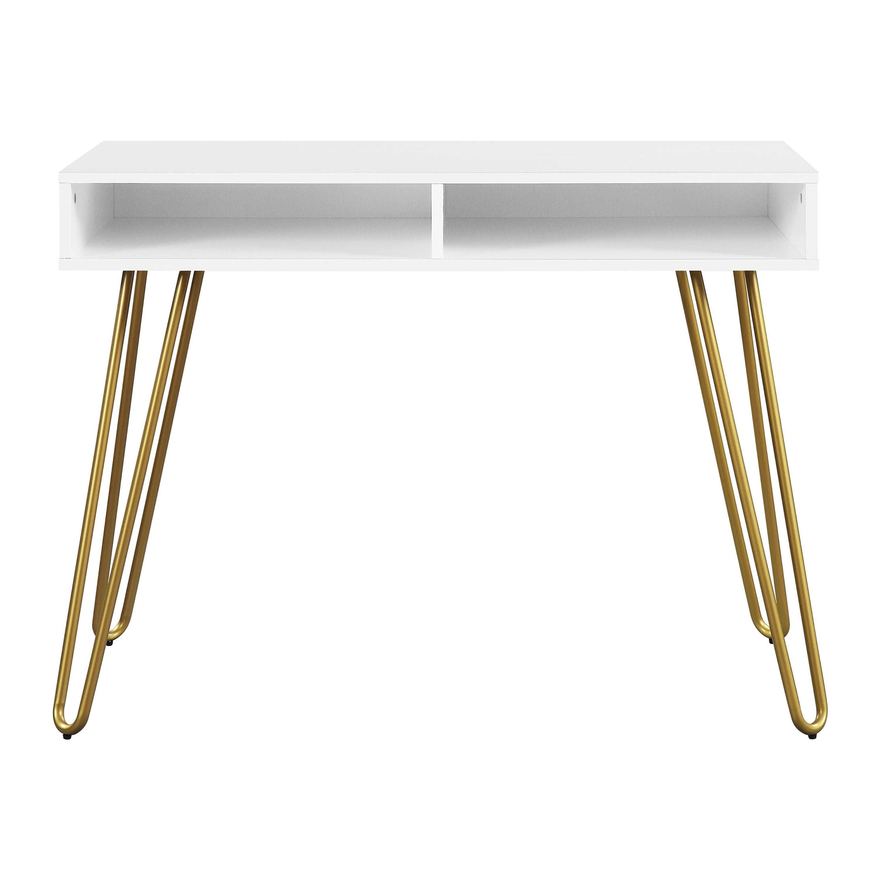 Mainstays Hairpin Writing Desk, Multiple Finishes