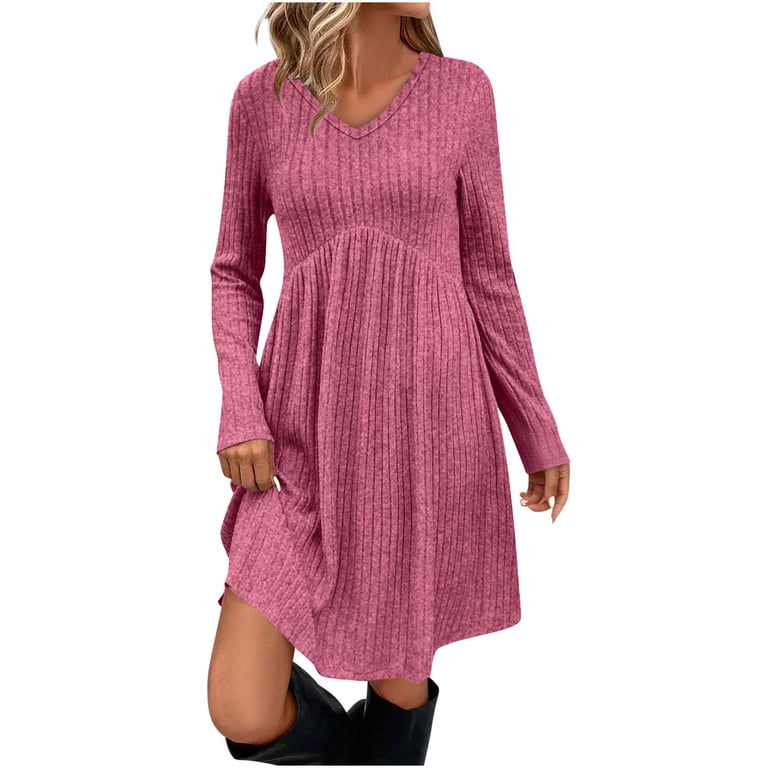 baby pink bell sleeve turtle neck dress Ivory Turtleneck Bell Sleeve Sweater Dress  PinkBlush